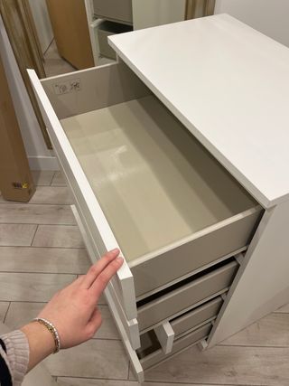 Cajonera Ikea Malm Blanca
