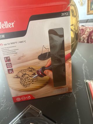 Kit pirografia Weller con accessori