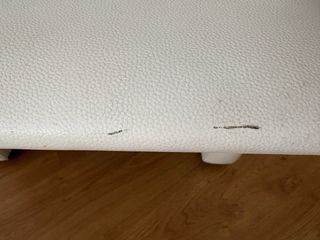 Poltrona Relax Manuale Bianca in Similpelle