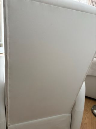 Poltrona Relax Manuale Bianca in Similpelle