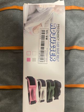 Adaptador cinturón seguridad embarazadas