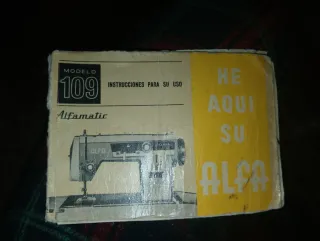 Máquina de coser Alfa Alfamatic 109