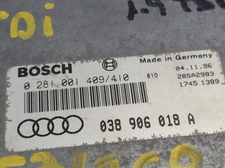 CENTRALITA MOTOR UCE AUDI A3 (8L) 038906018A 0281