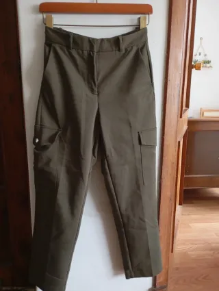 Pantalón cargo verde militar