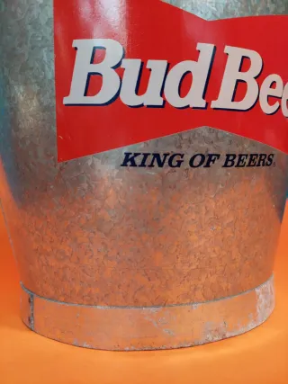 Cestello porta birre Bud Beer vintage