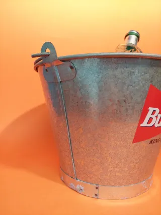 Cestello porta birre Bud Beer vintage