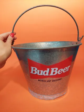 Cestello porta birre Bud Beer vintage