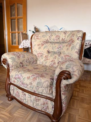 Sofá de 3 plazas y 2 sillones en PERFECTO ESTADO