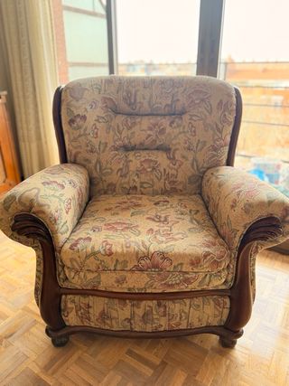 Sofá de 3 plazas y 2 sillones en PERFECTO ESTADO