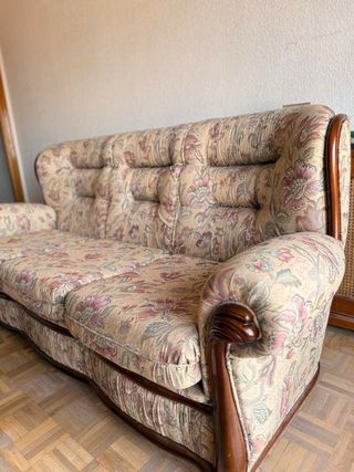 Sofá de 3 plazas y 2 sillones en PERFECTO ESTADO