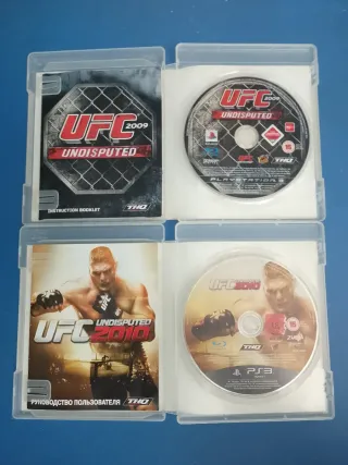 2 Videojuegos UFC Undisputed PS3