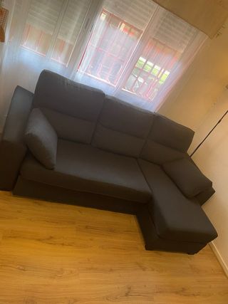 Sofá Cama Negro desenfundable