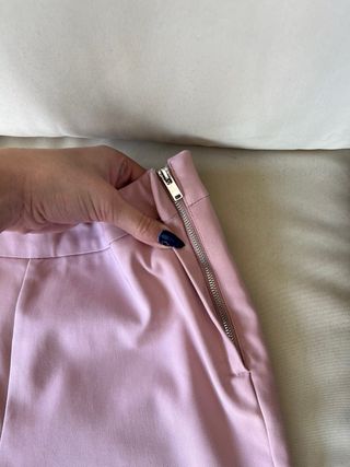 Pantaloni Stradivarius rosa taglia 40