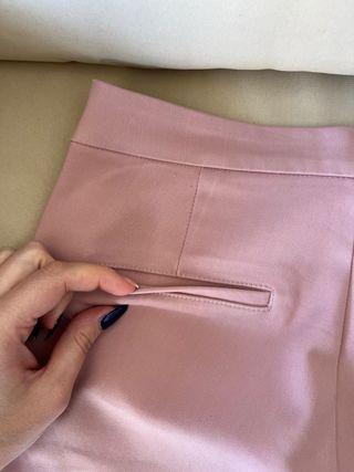 Pantaloni Stradivarius rosa taglia 40