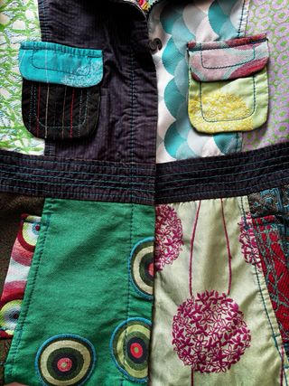 Chaqueta Desigual Patchwork Multicolor
