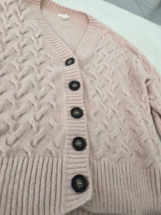 Cardigan H&M Lana Rosa Taglia S