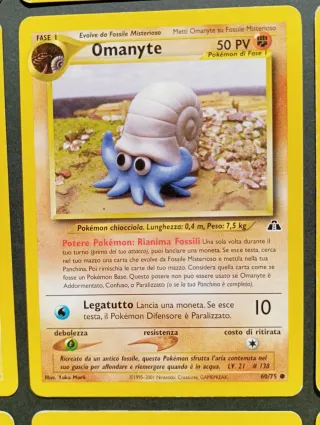 Carte dei Pokémon - Neo Discovery