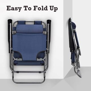 Tumbona Plegable Silla Jardín Reclinable