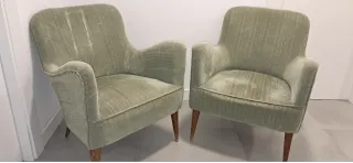 Par de Butacas Verdes Vintage