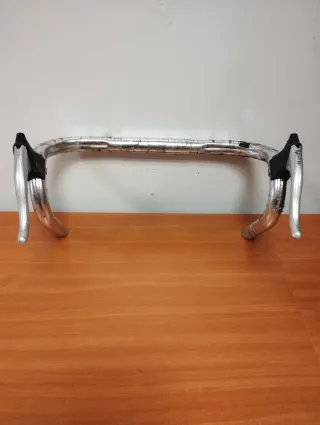 Manillar y manetas freno bicicleta