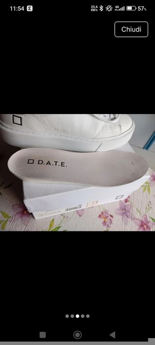 Scarpe D.A.T.E. usate una volta