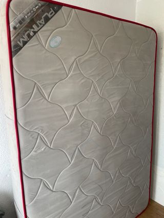 Somier metálico y de madera