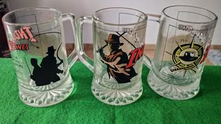 Set di tre bicchieri Indiana Jones (3 unità)