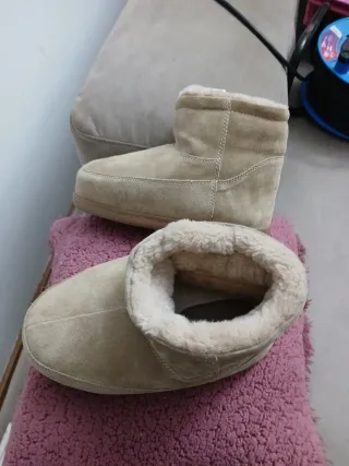 Botas Mango Beige