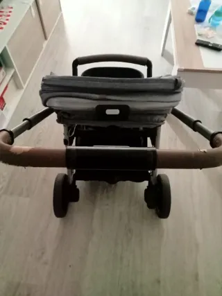 Carrito Bebé Chico Gris