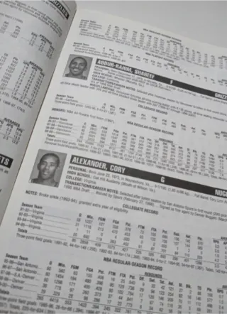 NBA Register 2000-2001 The Sporting News