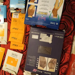 Lote medias OMSA mujer negro talla M