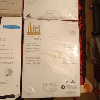 Lote medias OMSA mujer negro talla M