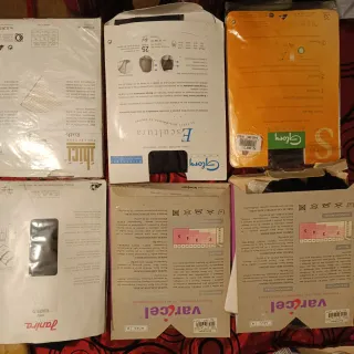 Lote medias OMSA mujer negro talla M