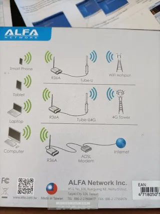 Router 4G/LTE y WiFi USB CPE ALFA