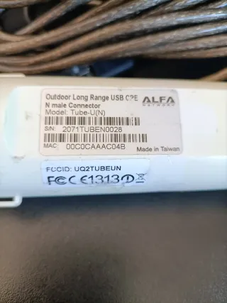 Router 4G/LTE y WiFi USB CPE ALFA
