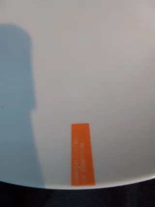 Benetton Platos Llanos Porcelana 6 unidades