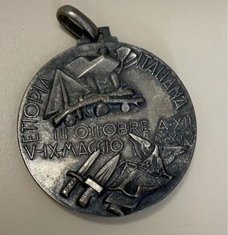 Medaglia Commemorativa del Ventennio Etiopia 1936