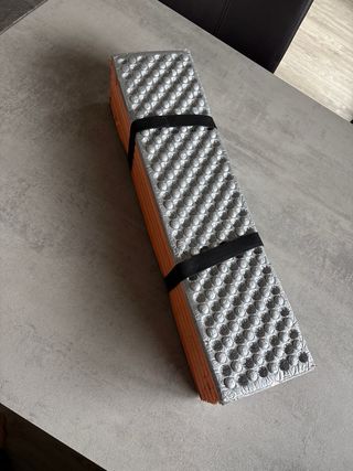 Esterilla plegable naranja montaña 180cm ligera