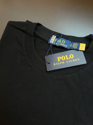 Camiseta Polo Ralph Lauren Negra Talla L