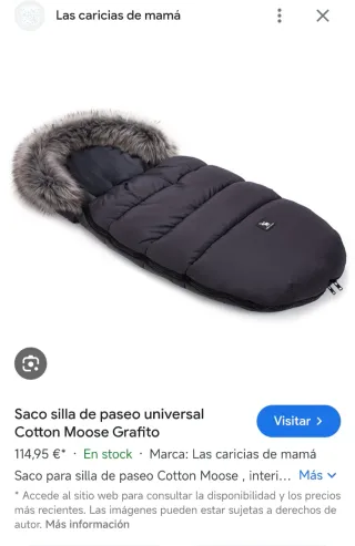 Saco invierno Cotton Moose