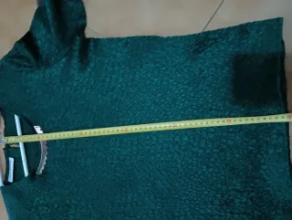 Blusa OLGA SANTONI verde talla M