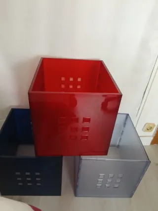Cajas Lekman Ikea (3 unidades)