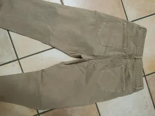 Jeans Donna Tg S 98% Cotone Beige