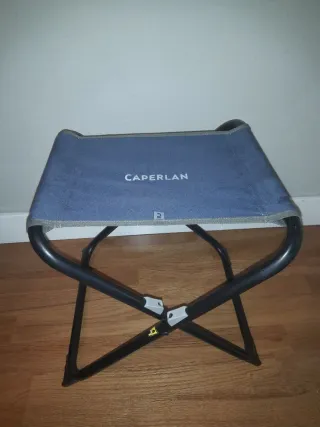 3 Banquetas/Taburetes Plegables "Caperlan" Decathl