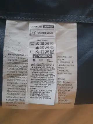 3 Banquetas/Taburetes Plegables "Caperlan" Decathl