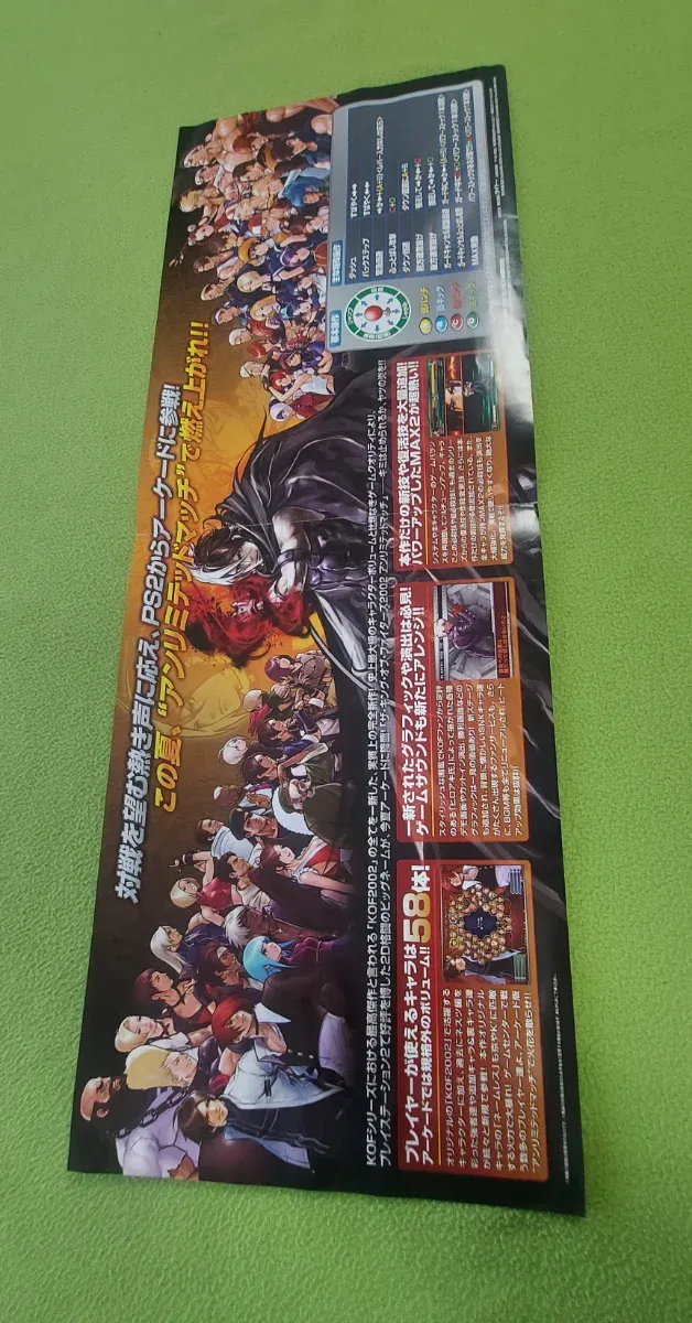 Póster SNK King of Fighters KOF 2002 Unlimited