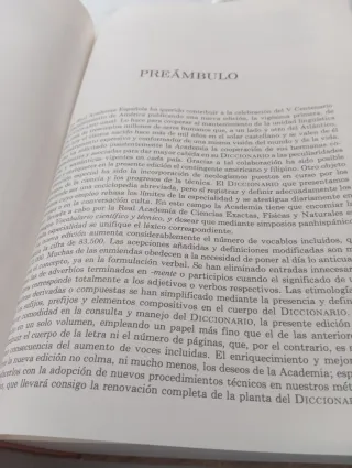 Diccionario de la Lengua Espanola RAE 21 edición