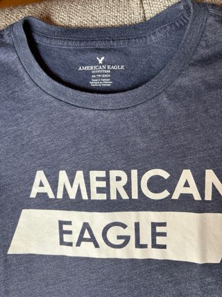 Camiseta American Eagle Talla XS Azul