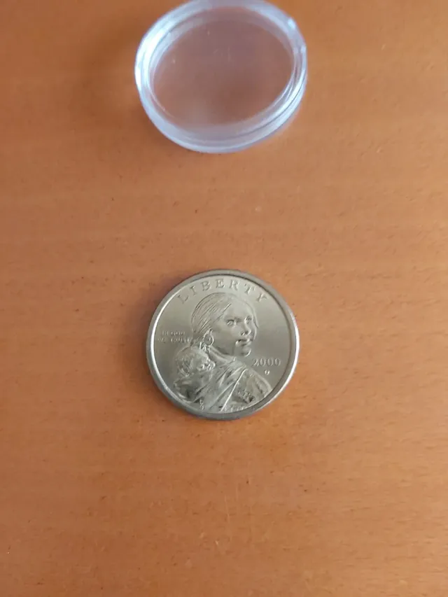 Dólar Sacagawea 2000 D sin circular