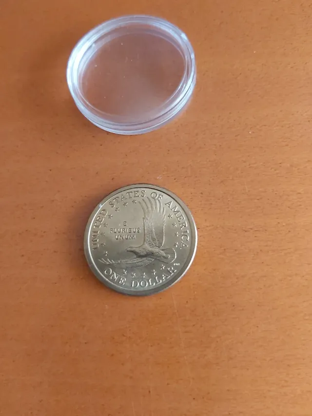 Dólar Sacagawea 2000 D sin circular